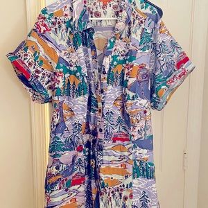 Lighthearted Cartographer Romper in Road Trip!